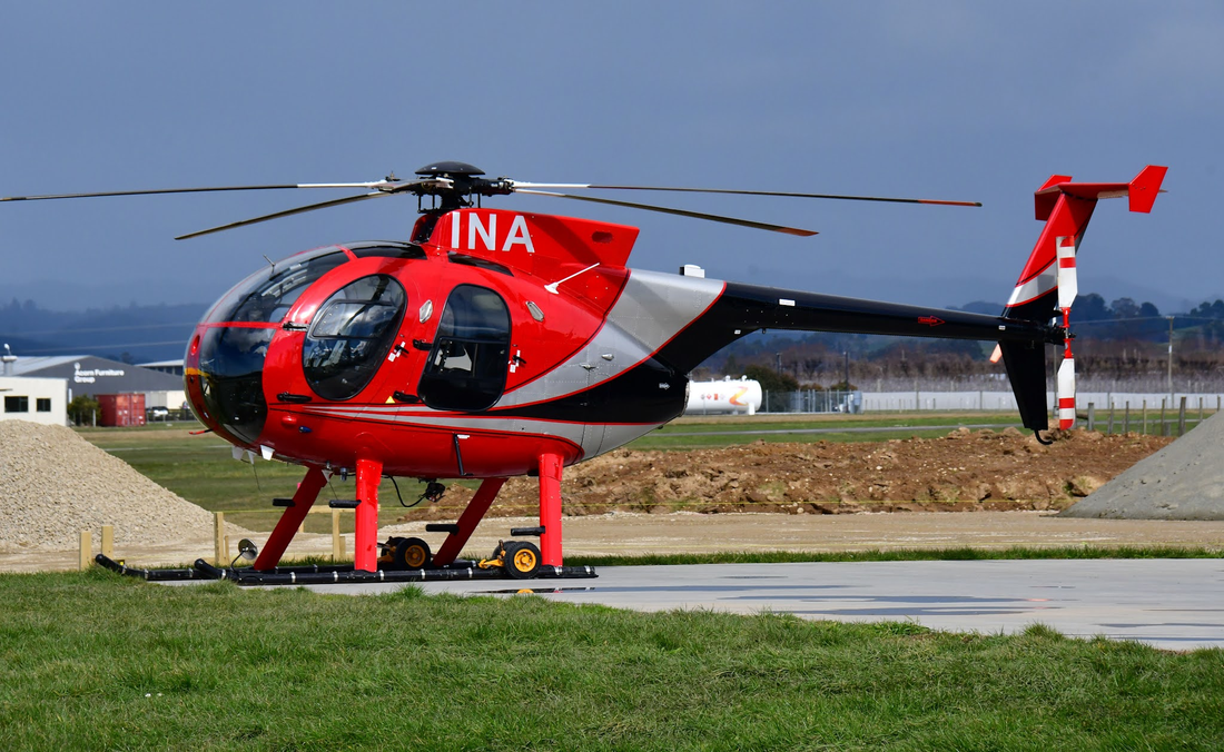 MD500 Helicopter Flooring Installation