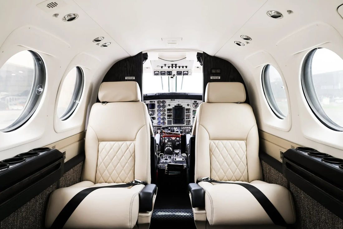 Beechcraft KingAir C90 Bespoke aircraftInterior