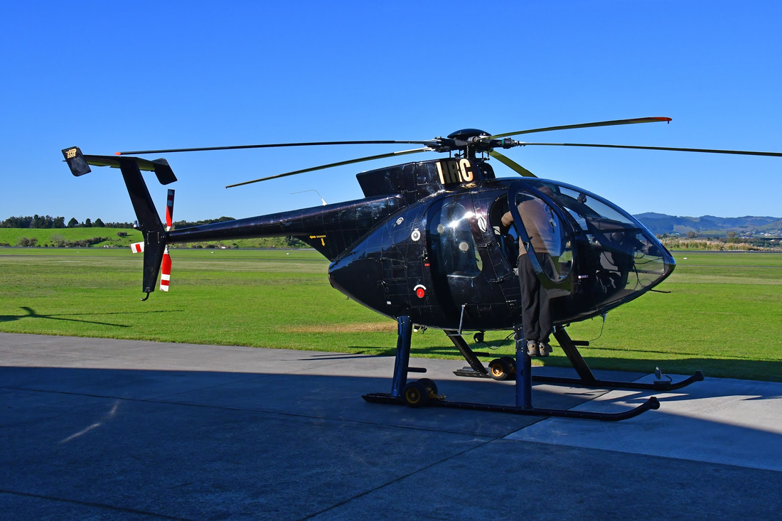 MD500E Helicopter Interior 