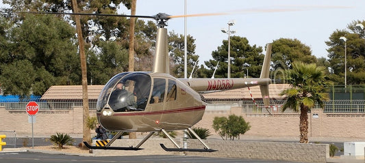 Robinson R44 Helicopter Interior