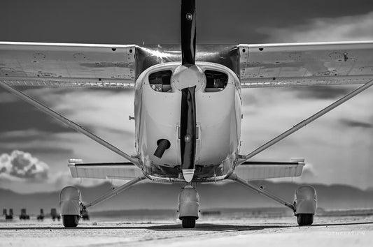 Cessna 172R Aircraft interior