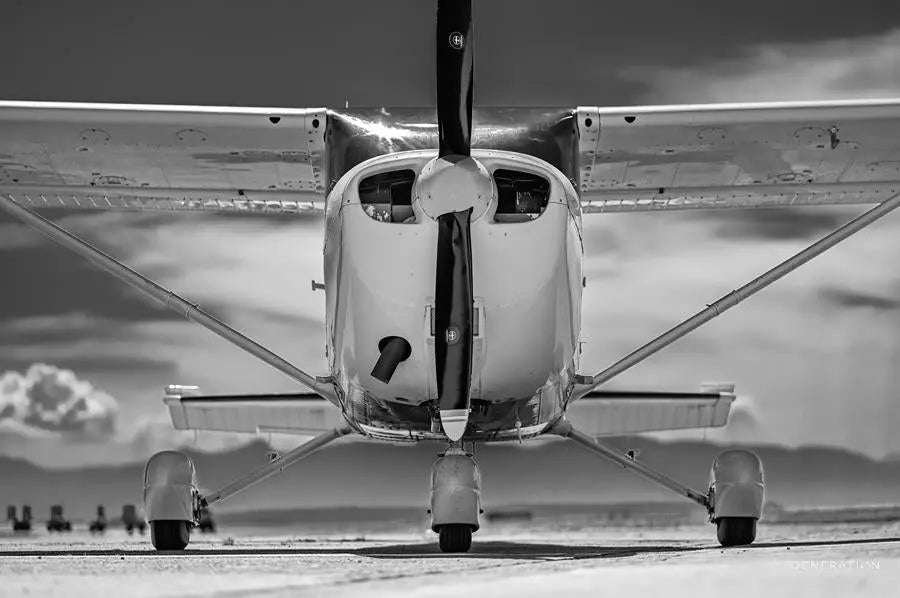 Cessna 172R Aircraft interior