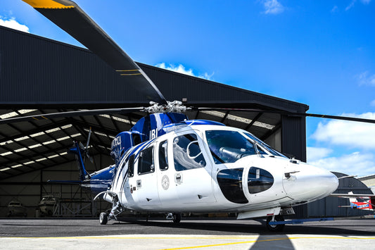 Can an All-Black Helicopter Interior Work? This Sikorsky S-76 Proves It Can