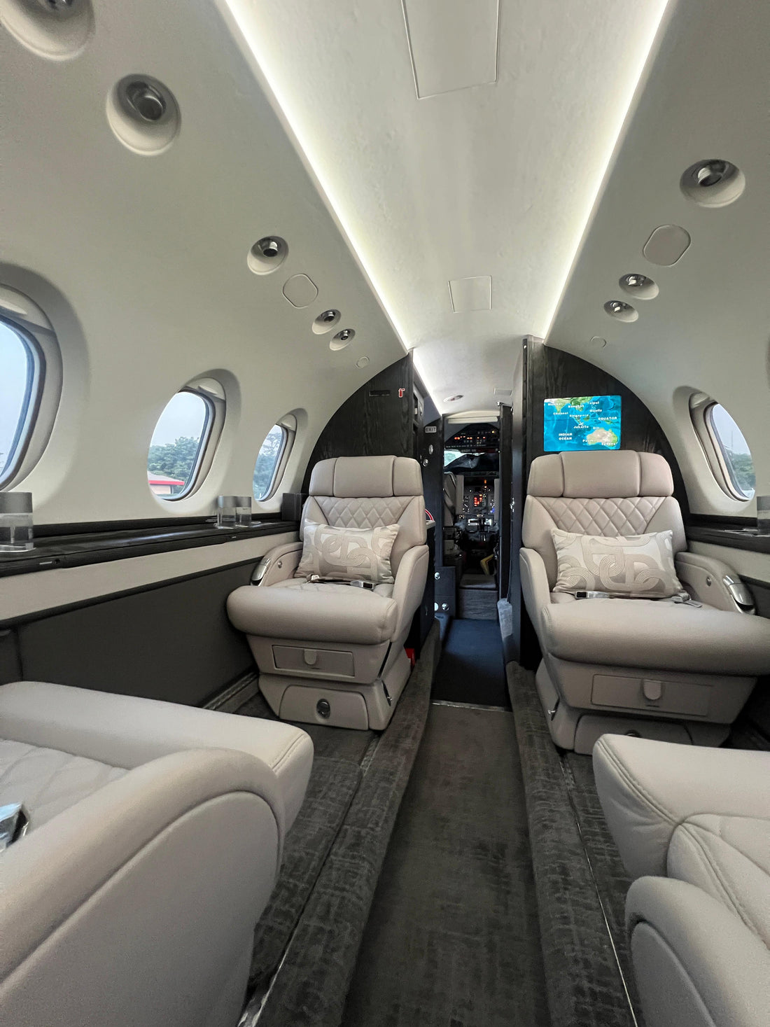 Beechcraft Hawker 850XP Interior