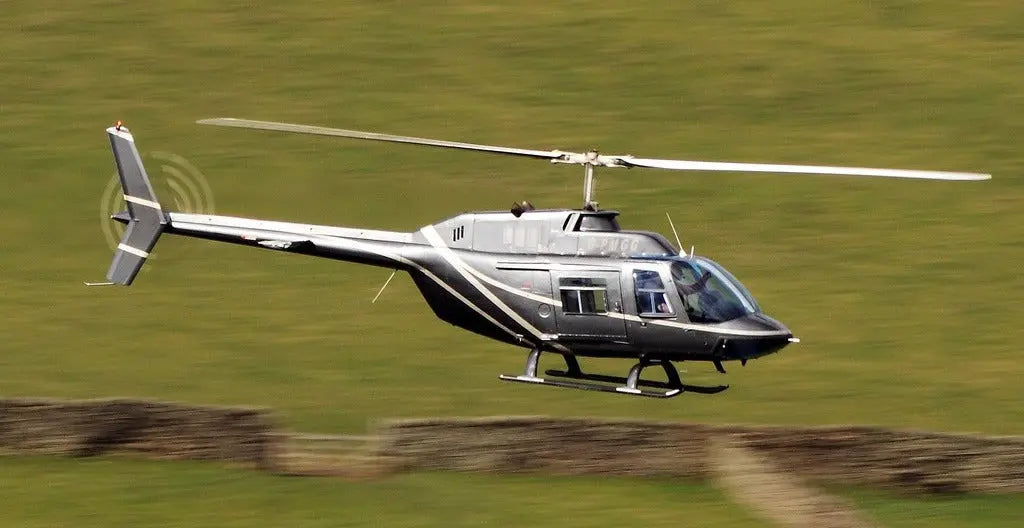  Bell 206 Helicopter Interior 