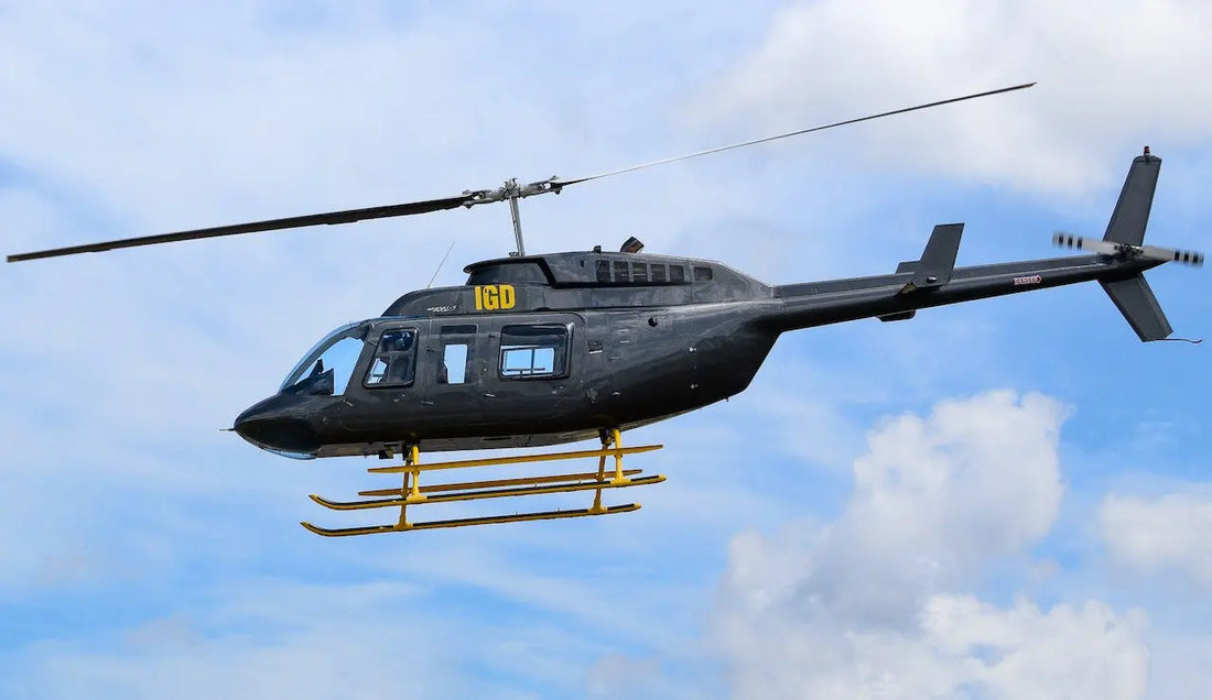 Bell 206L LongRanger Helicopter Interior