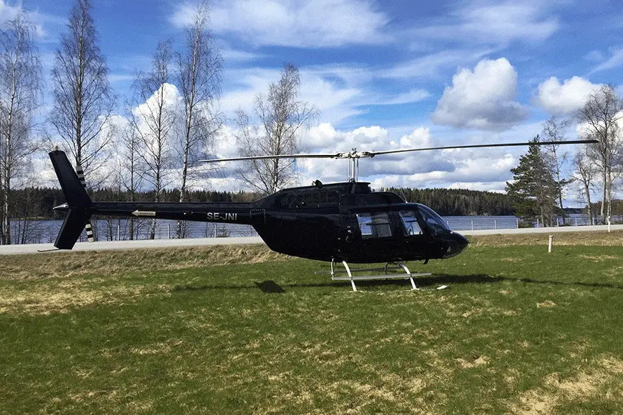 Bell 206 Jet Ranger Helicopter Interior