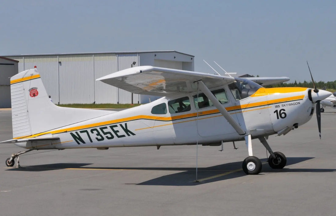 Cessna 185 Skywagon aircraft Interior 