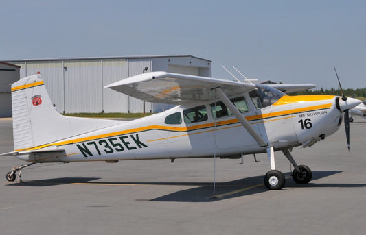 Cessna 185 Skywagon aircraft Interior 