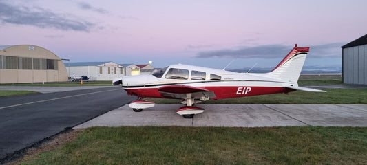Piper PA-28-181 Archer II aircraft interior