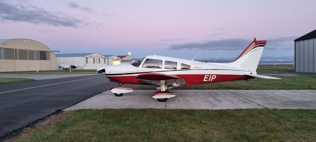 Piper PA-28-181 Archer II aircraft interior