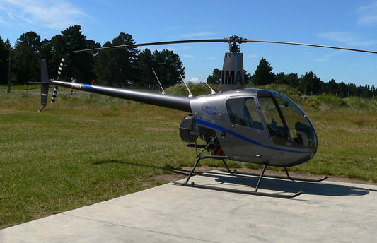 Robinson R22 Helicopter Interior 