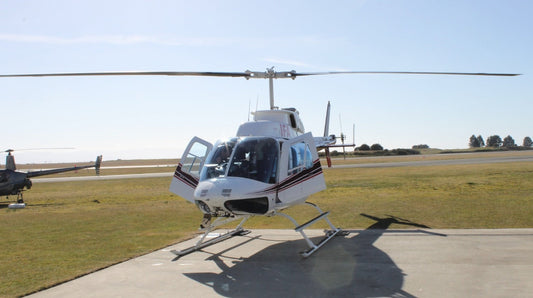 Bell 206 Longranger Helicopter Interior