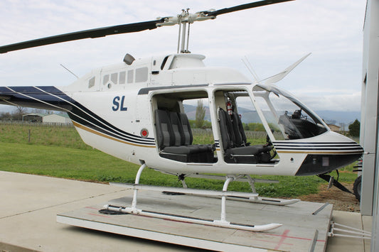 Bell 206 Jet Ranger Helicopter Interior