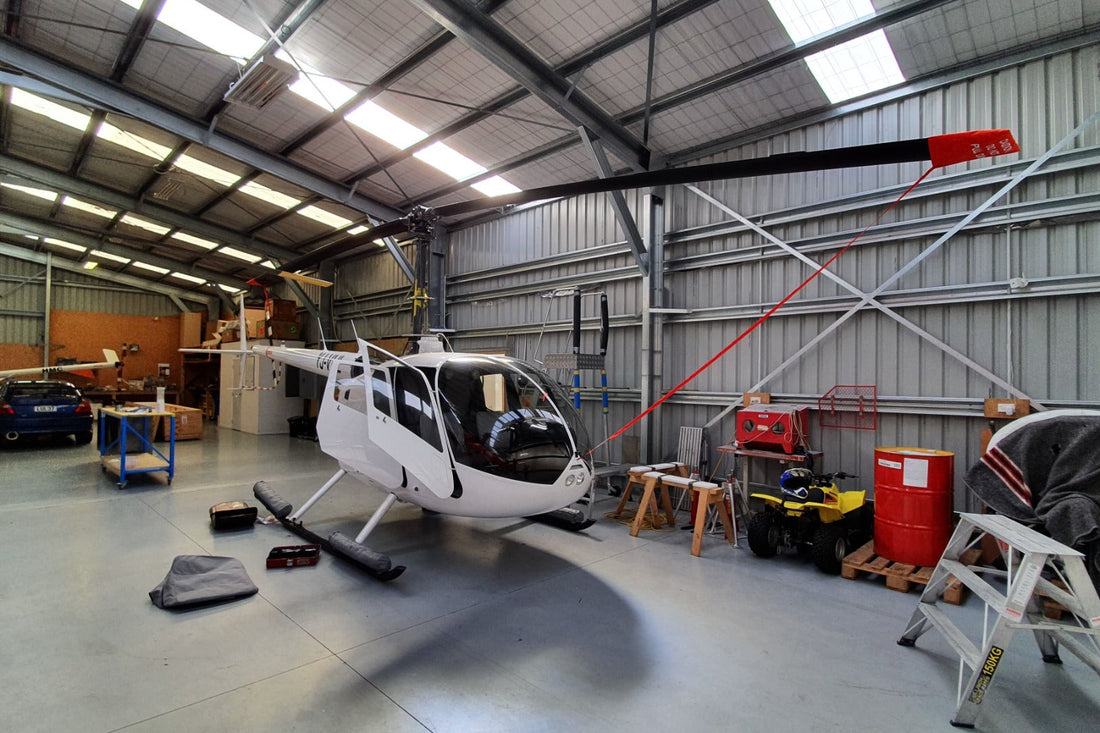 Robinson R66 Helicopter Interior
