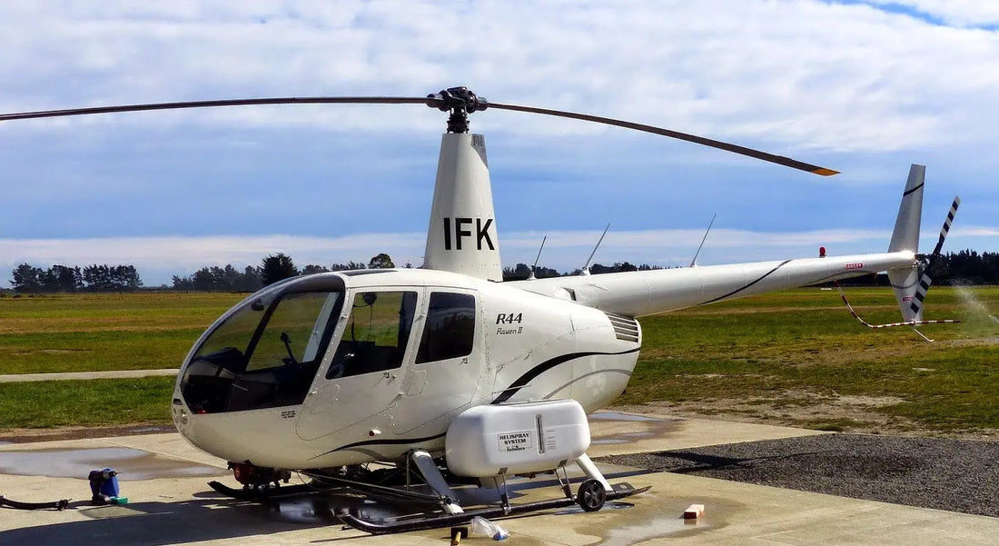 Robinson R44 Helicopter Interior