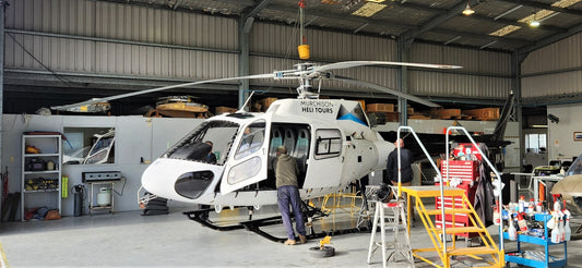 AS350 Helicopter Interior 