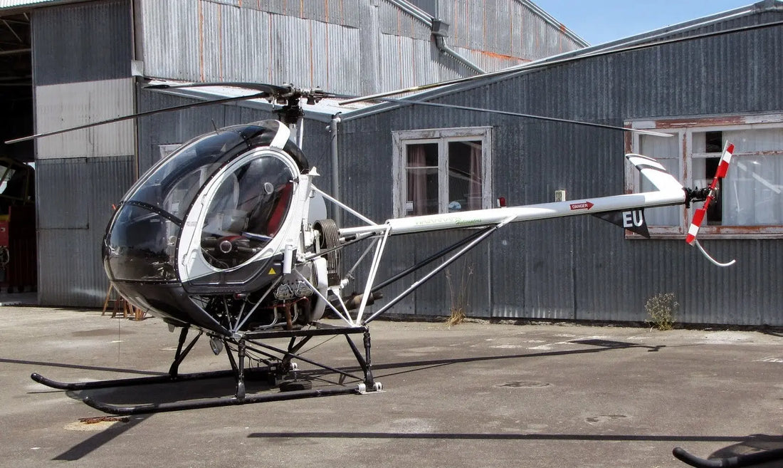 Hughes 300B Helicopter Interior