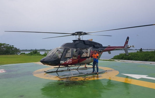  Bell 407 Helicopter Interior 