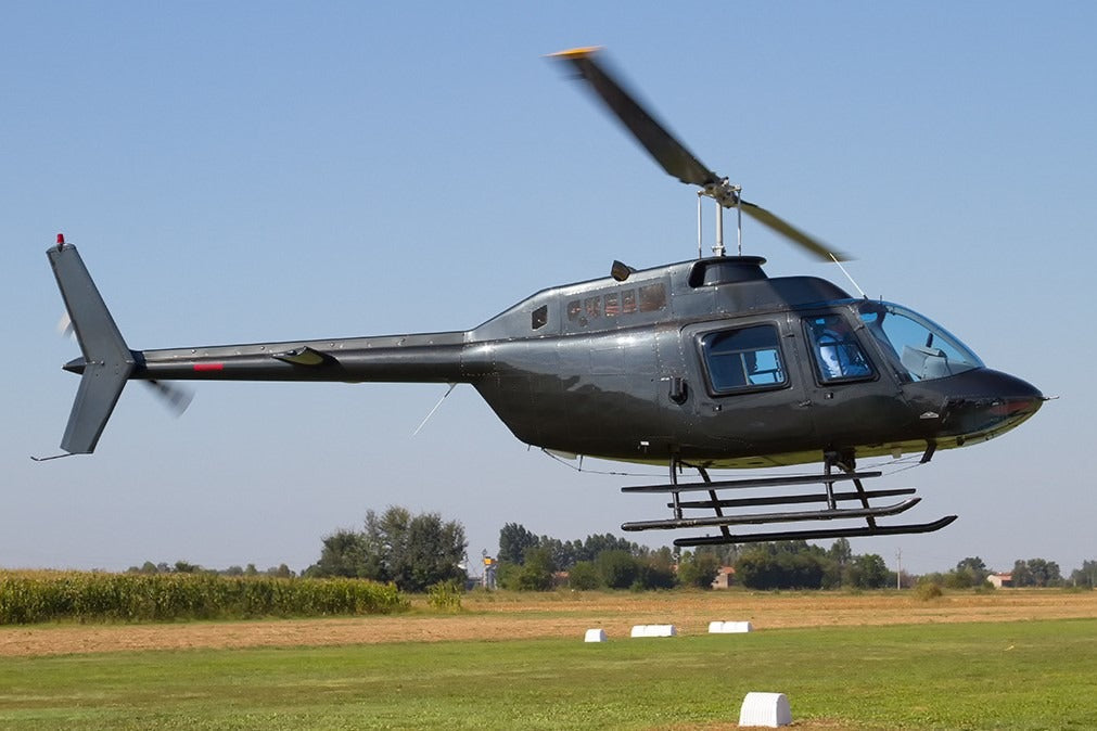  Bell 206 Jet Ranger Helicopter Interior 