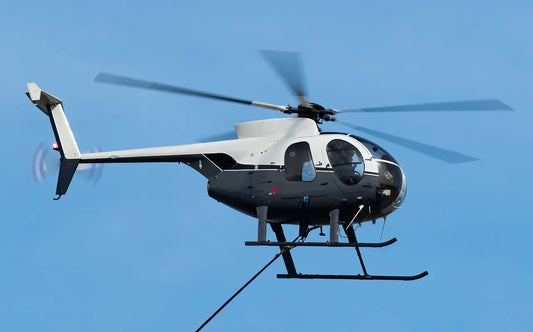Hughes 369D Helicopter Interior