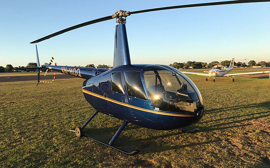 Robinson R22 Helicopter Interior