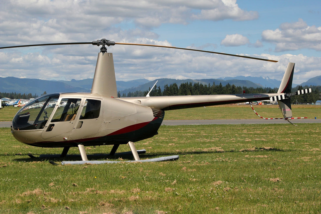 Robinson R44 Helicopter Interior