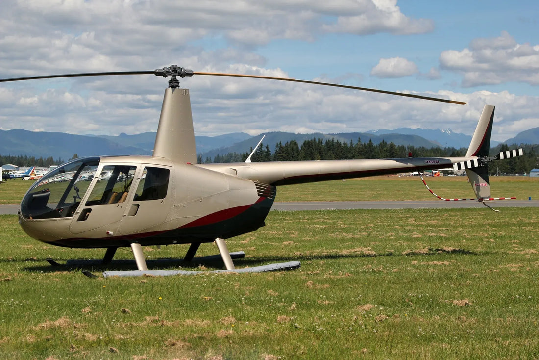 Robinson R44 Helicopter Interior