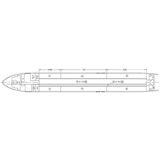 Fokker 100 Cabin Carpet set