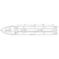 Aisle Carpet for Fokker 70/100 – MH-10 Aviation Grade – FAA/EASA Certified