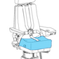 Cover, Bottom, Captain Seat