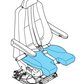 Cover, Seat Pan, Captain/First Officer