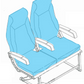 945 Series, Y Class Seat Covers