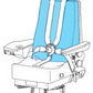 Cover, Backrest, First Officer Seat