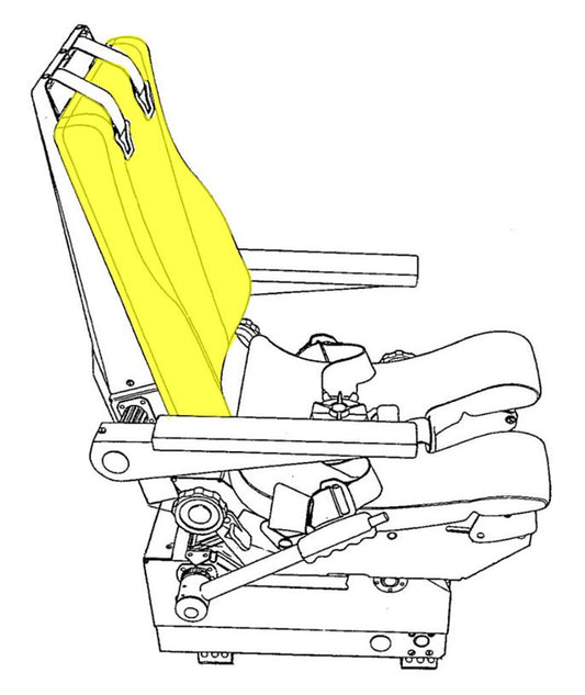 Ipeco 3A118, Seat, Backrest Cushion