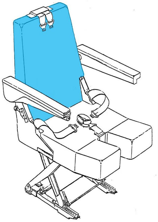 AviaTech 394 Series, Seat Backrest Cover