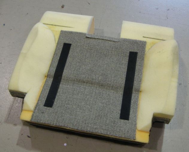 AviaTech 394 Series, Seat Bottom Cushion