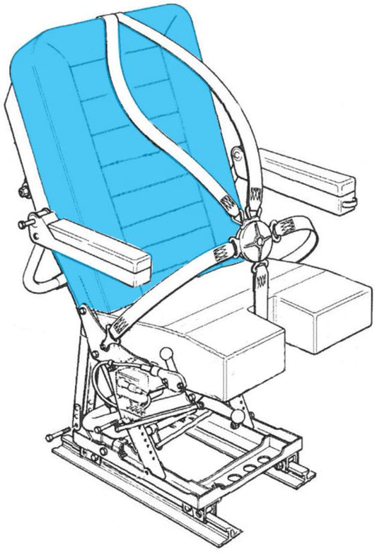 AviaTech 386, Seat, Backrest Cover