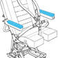AviaTech 386, Seat, Armrest Cover