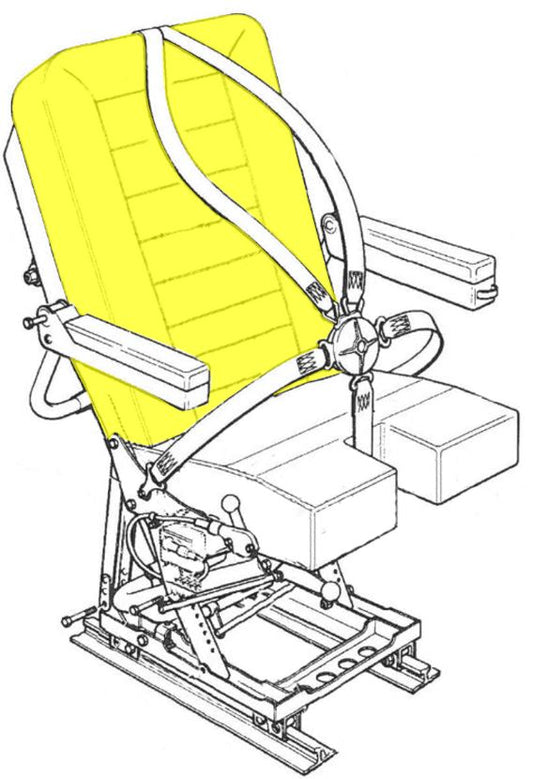 AviaTech 386, Seat, Backrest Cushion