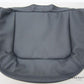 Flight Attendant seat covers for Bombardier DHC-8 (FWD) – leather headrest, backrest, and bottom covers, EASA/TCCA certified.