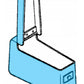 Aft facing armrest covers