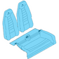 Rear Pax Seat Covers