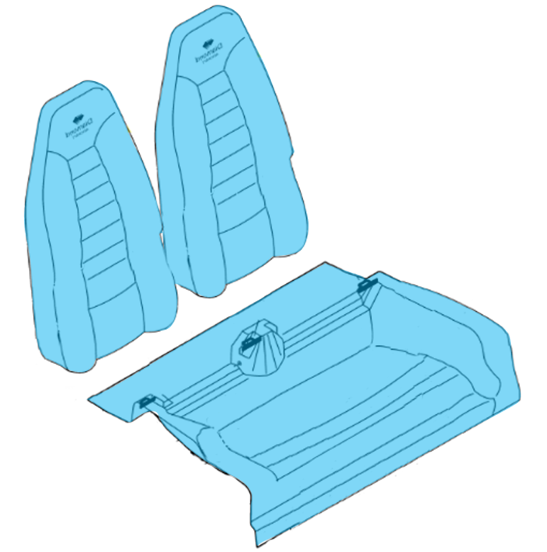 Rear Pax Seat Covers