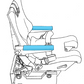 Armrest Cover, Crew Seat