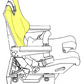 Cushion, Seat Backrest, Captain/FO