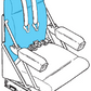 Cover, Backrest, Crew Seat