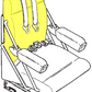Cushion, Backrest, Crew Seat