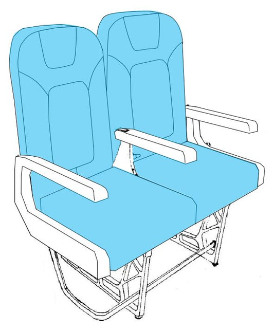 Fokker 100 Pax seat -Design PS-80