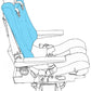 Cover, Seat Backrest, Captain/First Officer